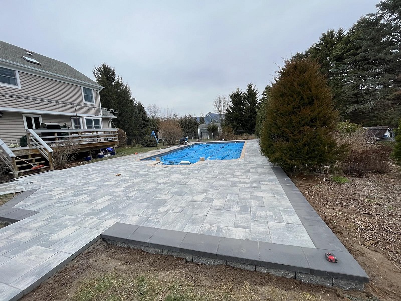 Pool Pavers in Commack